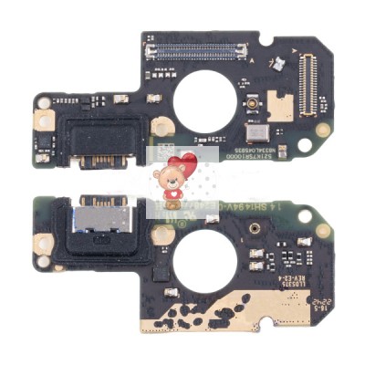 Шлейф для Xiaomi Redmi Note 11S 4G плата на системный разъем/микрофон - Премиум