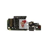 Шлейф для Xiaomi Redmi Note 12 Pro 5G плата системный разъем/разъем SIM/микрофон - Премиум