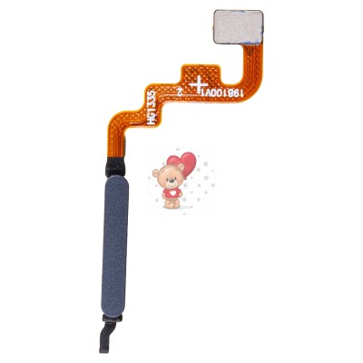 Шлейф для Xiaomi Redmi Note 12S сканер отпечатка пальцев Черный