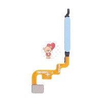 Шлейф для Xiaomi Redmi Note 12S сканер отпечатка пальцев Голубой