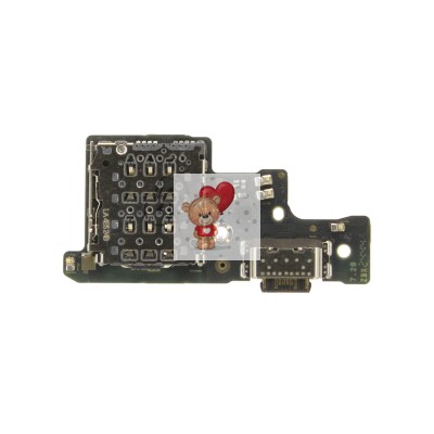 Шлейф для Xiaomi Redmi Note 14 4G плата системный разъем/разъем SIM/микрофон - Премиум