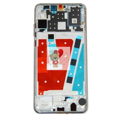 Рамка дисплея для Huawei P30 Lite (24MP) (белая)