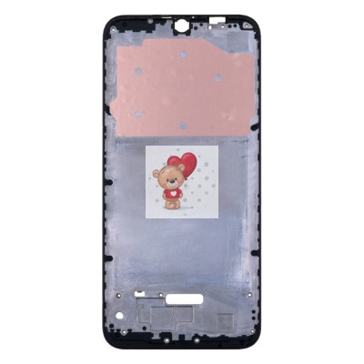 Рамка дисплея для Huawei Y6s (черная)/Huawei Y6 2019 (черная)