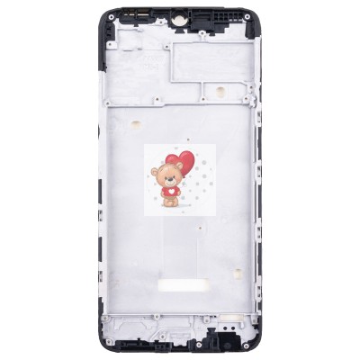 Рамка дисплея для Infinix Smart 7 Plus (X6517) (черная) (возможен дефект ЛКП)