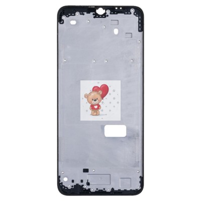 Рамка дисплея для OPPO A15 (черная)/OPPO A15s (черная)