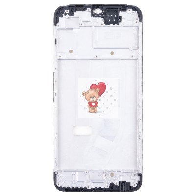 Рамка дисплея для OPPO A57s (CPH2385) (черная) (возможен дефект ЛКП)