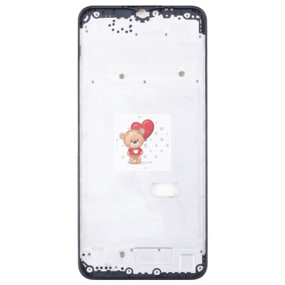 Рамка дисплея для OPPO A57s (CPH2385) (черная) (возможен дефект ЛКП)