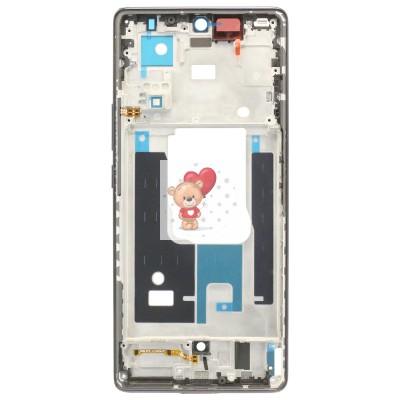 Рамка дисплея для Apple iPhone 16 Plus Черная - OR (Feaglet)