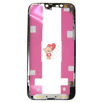 Рамка дисплея для Apple iPhone 12/Apple iPhone 12 Pro (черная)