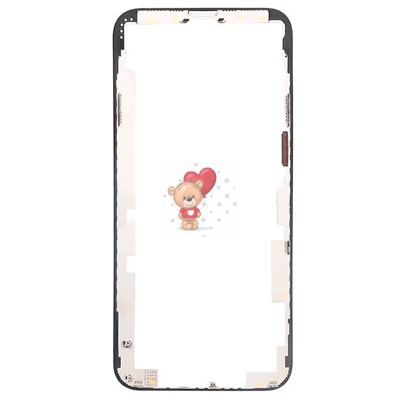 Рамка дисплея для Apple iPhone Xs (черная)