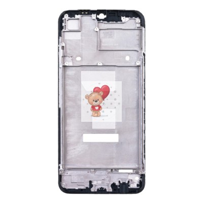 Рамка дисплея для Realme C21 (черная)/Realme C11 2021 (черная)/Realme Narzo 50i (черная)
