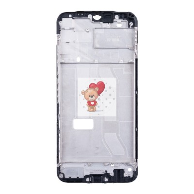 Рамка дисплея для Realme C25 (черная)/Realme C25s (черная)