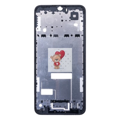 Рамка дисплея для Realme C30 (черная)