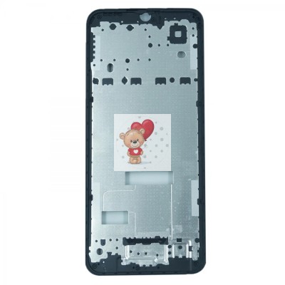 Рамка дисплея для Realme C30s (черная)