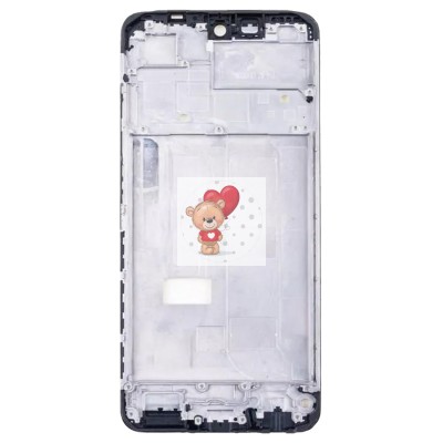 Рамка дисплея для Realme C55 (RMX3710) (черная) (возможен дефект ЛКП)