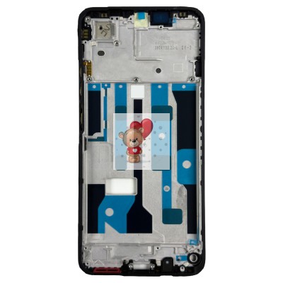 Рамка дисплея для Realme C75 4G RMX3941 (Черная)