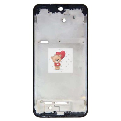 Рамка дисплея для Samsung A015F Galaxy A01 (черная)/Samsung M015F Galaxy M01 (черная)