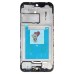 Рамка дисплея для Samsung A015F Galaxy A01 (черная)/Samsung M015F Galaxy M01 (черная)