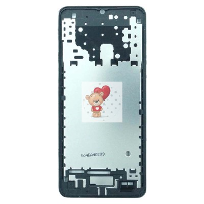 Рамка дисплея для Samsung A022G Galaxy A02 (черная)
