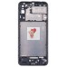 Рамка дисплея для Samsung A042F Galaxy A04e (черная) (возможен дефект ЛКП)