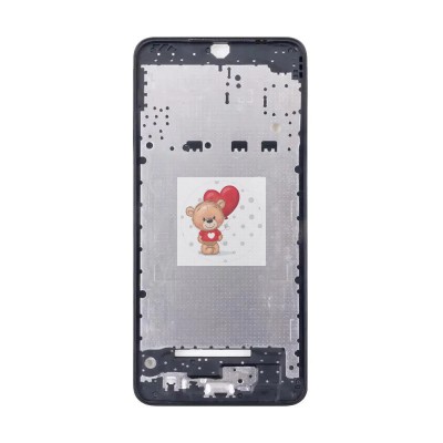 Рамка дисплея для Samsung A057F Galaxy A05s (черная) (возможен дефект ЛКП)