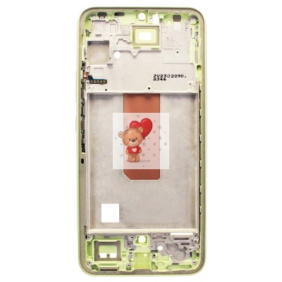 Рамка дисплея для Samsung A346B Galaxy A34 5G (зеленая) (возможен дефект ЛКП)