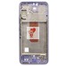 Рамка дисплея для Samsung A346B Galaxy A34 5G (фиолетовая) (возможен дефект ЛКП)