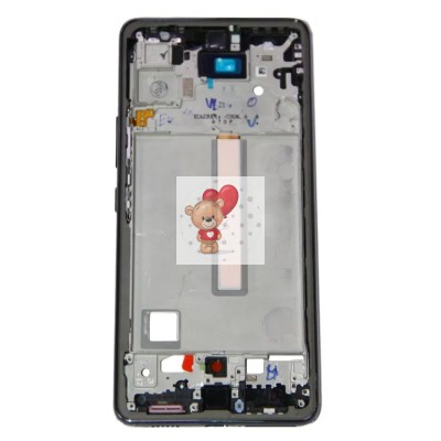 Рамка дисплея для Samsung A536B Galaxy A53 5G (черная)