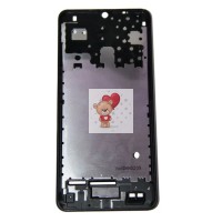 Рамка дисплея для Samsung M127F Galaxy M12 (черная)