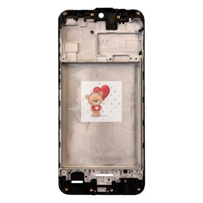 Рамка дисплея для Samsung M315F Galaxy M31 (черная)