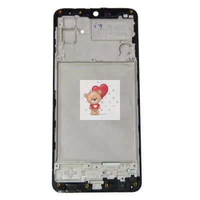 Рамка дисплея для Samsung M325F Galaxy M32 (черная)