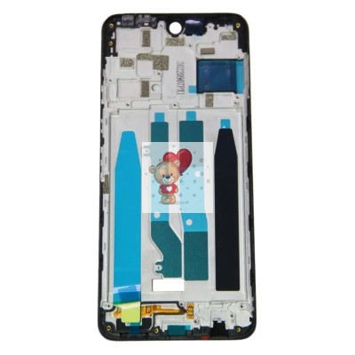 Рамка дисплея для Tecno Camon 18P (черная)