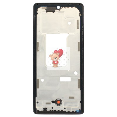 Рамка дисплея для Tecno Pova 6 4G (Черная)