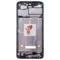 Рамка дисплея для Tecno Spark 20C (BG7n) (черная)