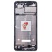 Рамка дисплея для Tecno Spark 20C (BG7n) (черная) (возможен дефект ЛКП)