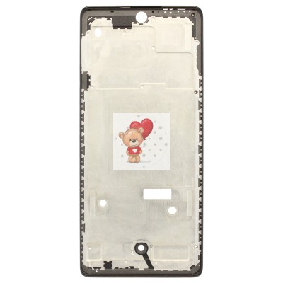 Рамка дисплея для Tecno Spark 30 4G KL6 (Черная)