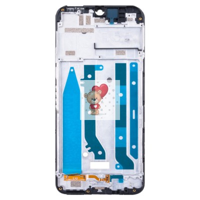 Рамка дисплея для Tecno Spark 8P (черная)