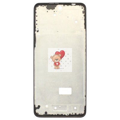 Рамка дисплея для Vivo Y28 4G (Черная)