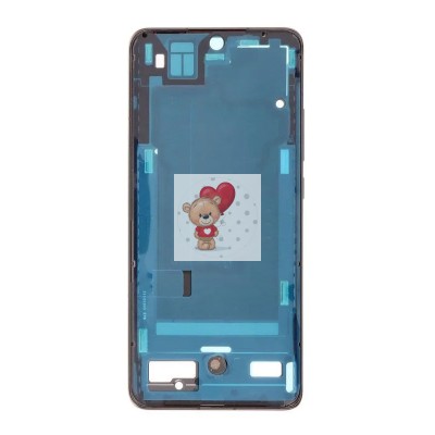 Рамка дисплея для Xiaomi 12X (2112123AG) (черная) (возможен дефект ЛКП)