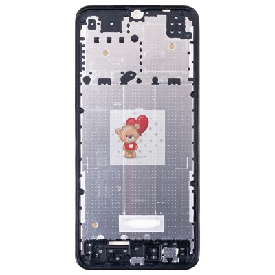 Рамка дисплея для #Xiaomi Poco C51 (2302EPCC4I) (черная) (возможен дефект ЛКП)