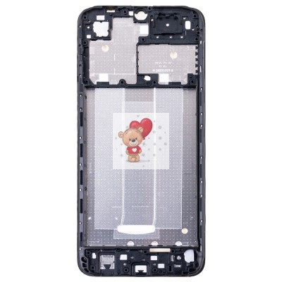 Рамка дисплея для #Xiaomi Poco C51 (2302EPCC4I) (черная) (возможен дефект ЛКП)