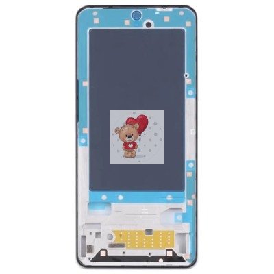 Рамка дисплея для Xiaomi Poco F4 (Серебро)