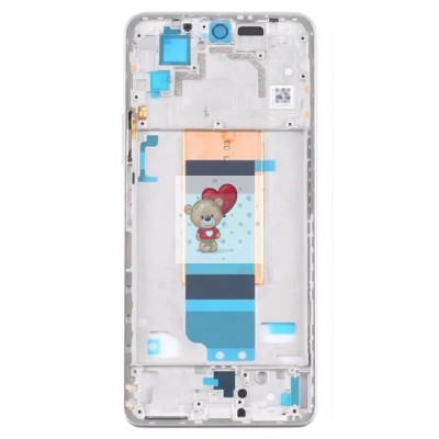 Рамка дисплея для Xiaomi Poco F4 (Серебро) Рамка дисплея для Xiaomi Poco F4 (Серебро)