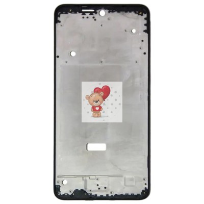 Рамка дисплея для Xiaomi Poco M4 5G (MZB0BF9RU ) (черная)