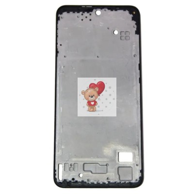 Рамка дисплея для Xiaomi Poco M4 Pro 4G (черная)