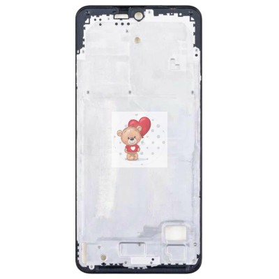 Рамка дисплея для Xiaomi Redmi Note 12 5G (22111317I) (черная) (возможен дефект ЛКП)