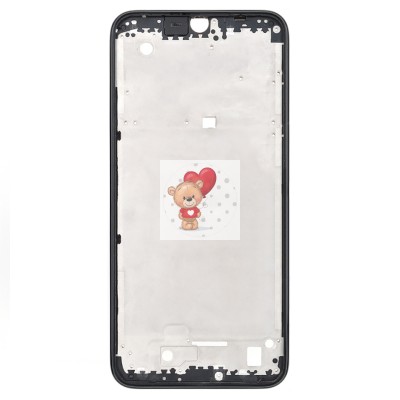 Рамка дисплея для Xiaomi Redmi Note 8 (черная)/Xiaomi Redmi Note 8 2021 (черная)
