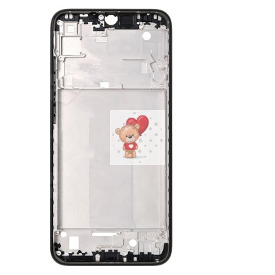 Рамка дисплея для Xiaomi Redmi Note 8 (черная)/Xiaomi Redmi Note 8 2021 (черная)