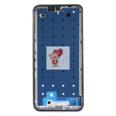 Рамка дисплея для Xiaomi Redmi Note 8 (белая)/Xiaomi Redmi Note 8 2021 (белая)