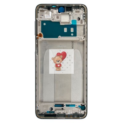 Рамка дисплея для Xiaomi Redmi Note 9S (белый)/Xiaomi Redmi Note 9 Pro (белый)